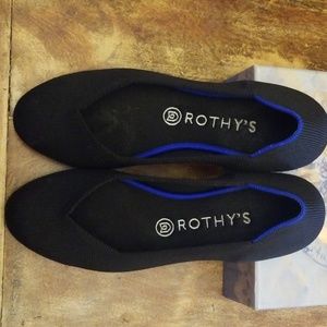 Rothy's black flat